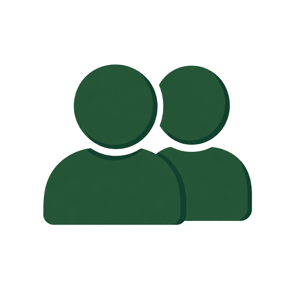 Illustrated people icon